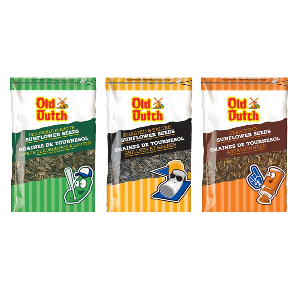 Assorted Old Dutch Sunflower Seeds – 277g – 2 for $6