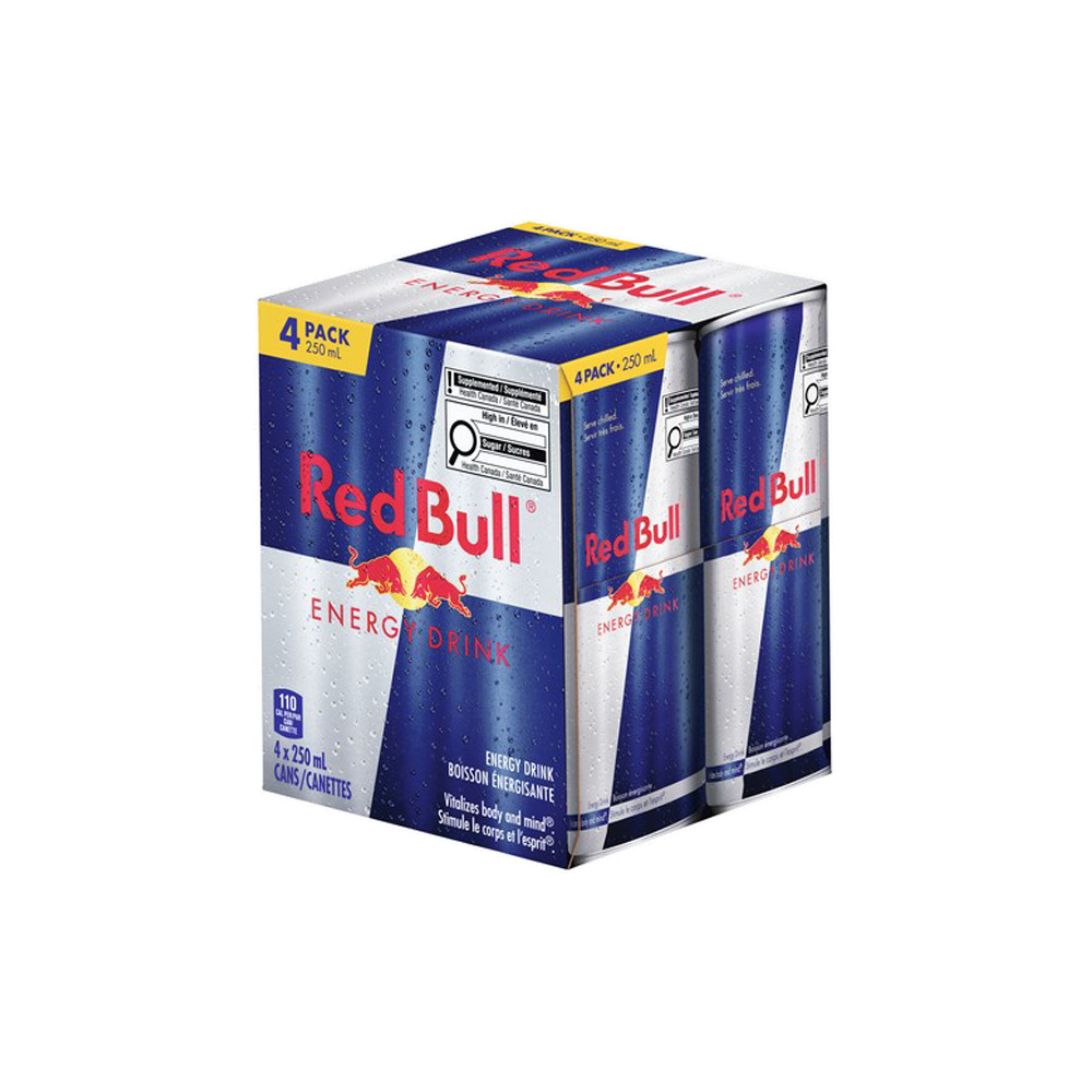 Assorted Red Bull - 4 Pack 250ml