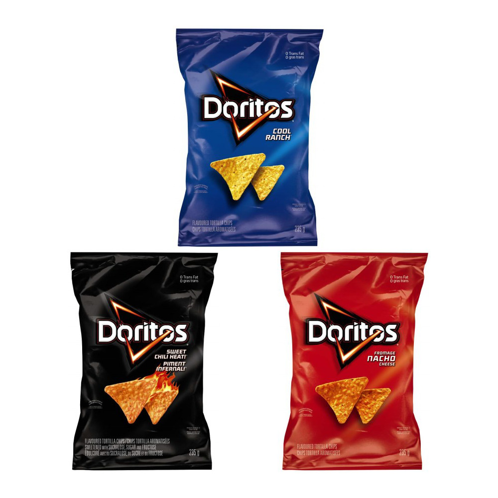 Assorted Doritos – 210g To 235g – 2 for $10