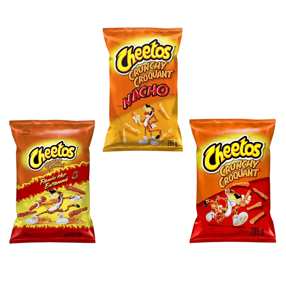 Assorted Cheetos – 170g To 235g – 2 for $9