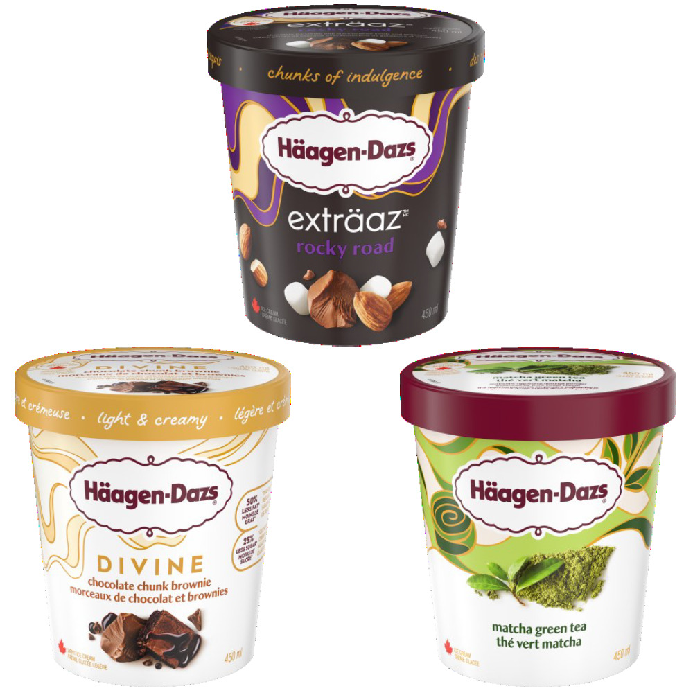 Assorted Haagen Dazs Promotion