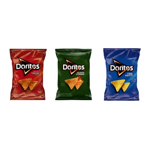 Assorted Doritos 65gm to 72gm